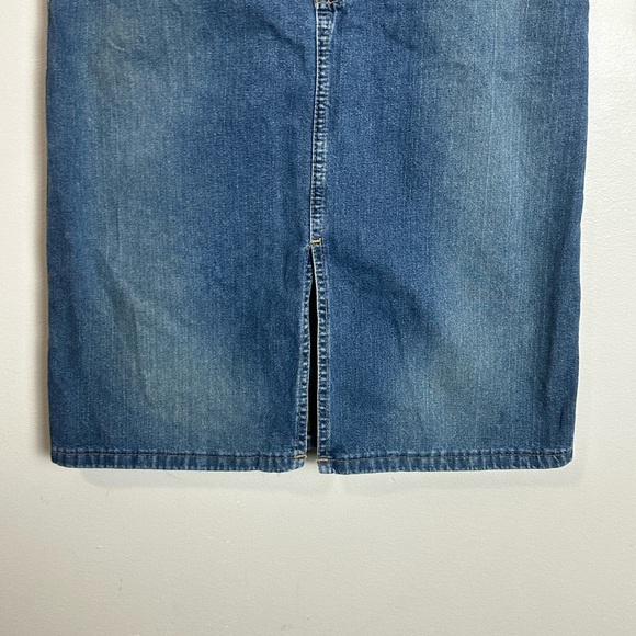 Vintage Tommy Hilfiger Size 3  Blue Denim Skirt - Picture 3 of 7